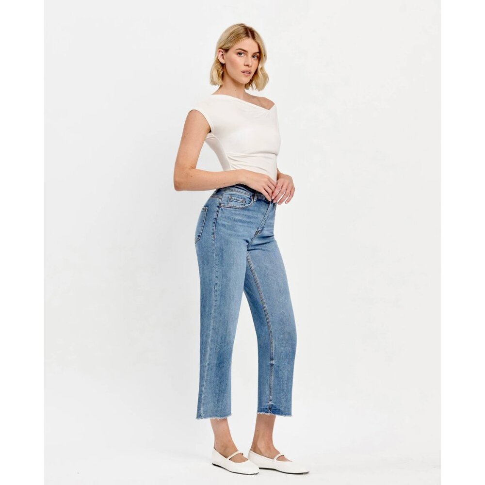 Vervet Mischief Super High Rise Wide Leg Jeans